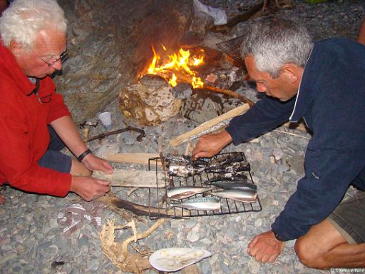 DSC02520_tn.jpg - les maquereaux péchés l'après midi passent au grill