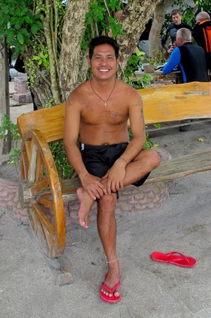Allan notre dive master