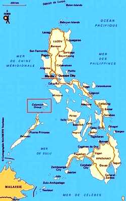 carte des philippines